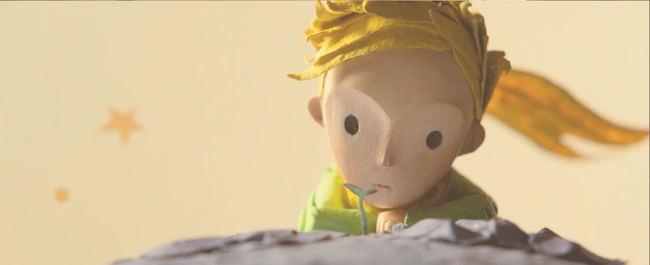 the little prince with the sprout
