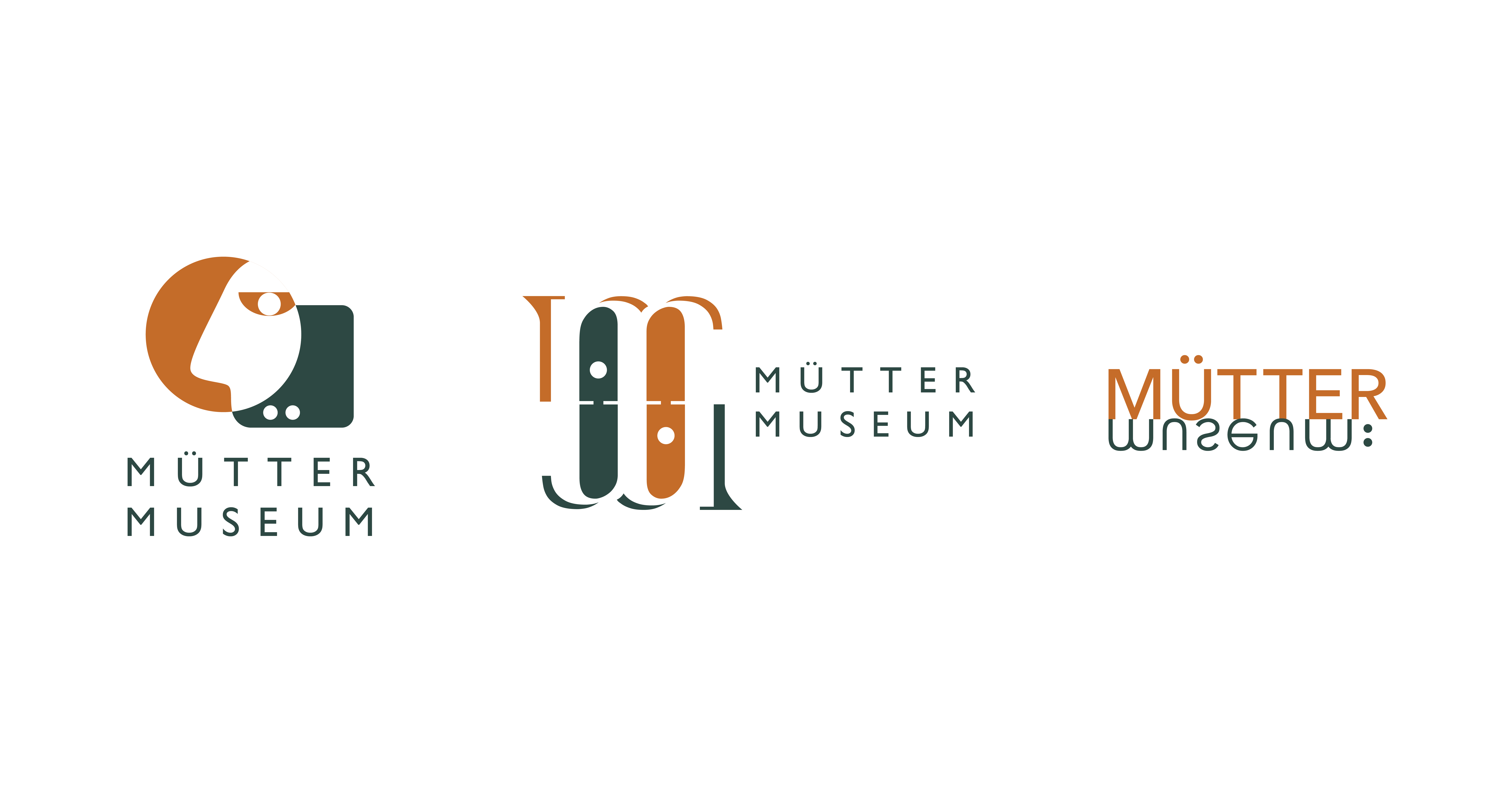 logomark options for mutter museum