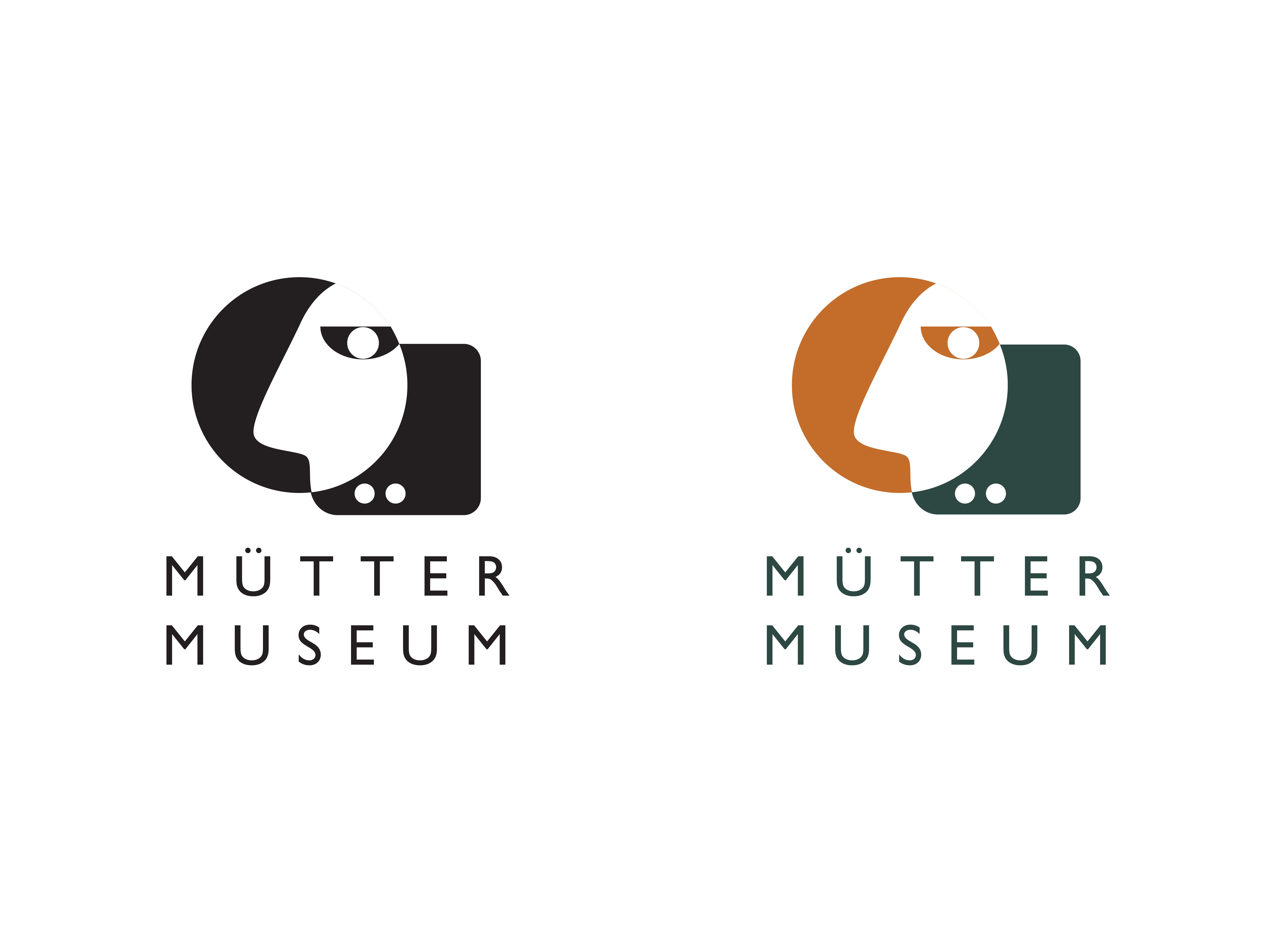 pictorial logomark for mutter museum