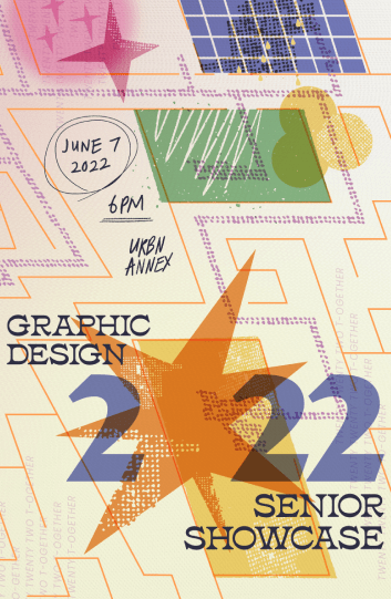 drexel university graphic design senior showcase 2022 website design thumbnail